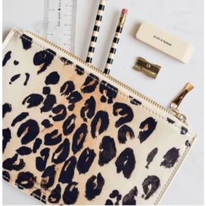 KATE SPADE Leopard Pencil Pouch